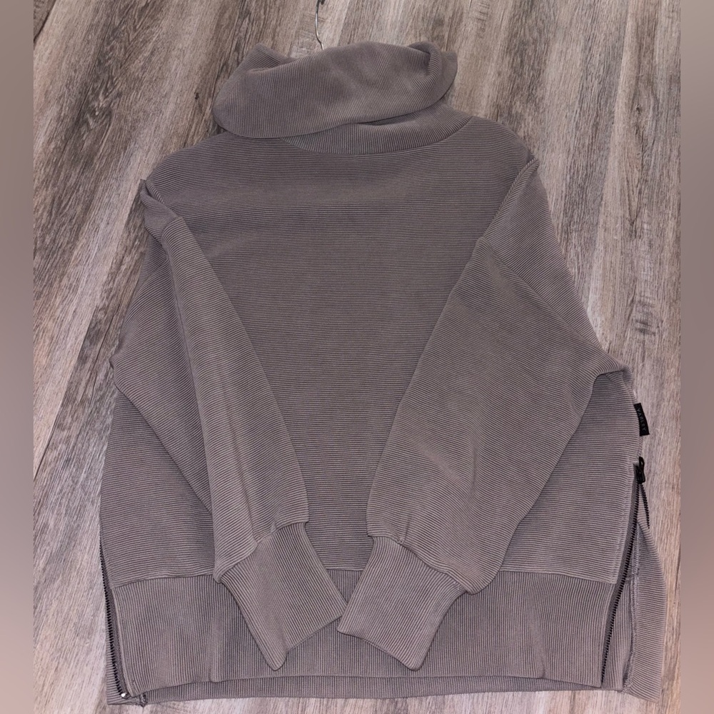 VARLEY - Milton sweat turtleneck stone olive - XS